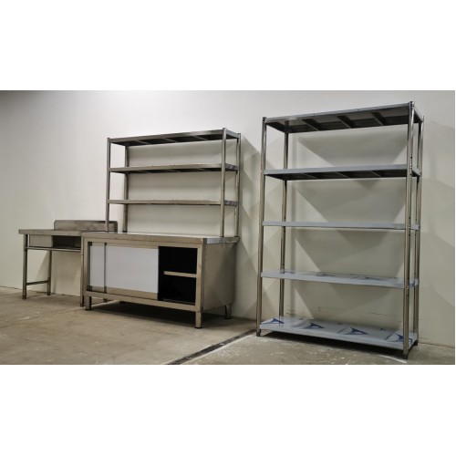 Stainless Steel Cabinet, Sink and Shelf for warehouse Stainless Steel Cabinet, Sink and Shelf for warehouse